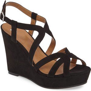 [NWT!] Black BP Wedge Sandals Sz 7.5